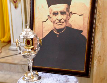 Reliquias del Beato P. Marianito llegan a la Católica Del Norte