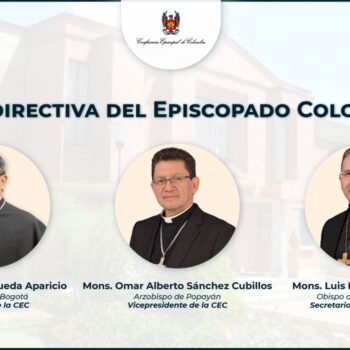 Nueva directiva de la Conferencia Episcopal de Colombia