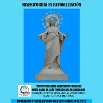 Novenario y Fiesta de Nuestra Señora de las Misericordias