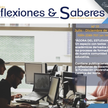 Disponible número 17 de la Revista Reflexiones y Saberes