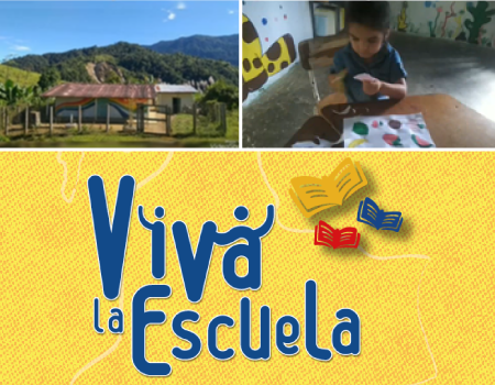 Estudiante de experiencia de práctica profesional participó en Programa «Viva la Escuela»