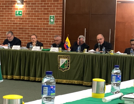 Católica del Norte participa en la XV Junta de Rectores RUCC