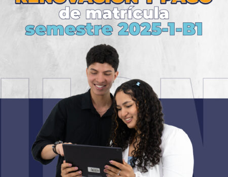 Renovación y pago de matrícula para el semestre 2025-1